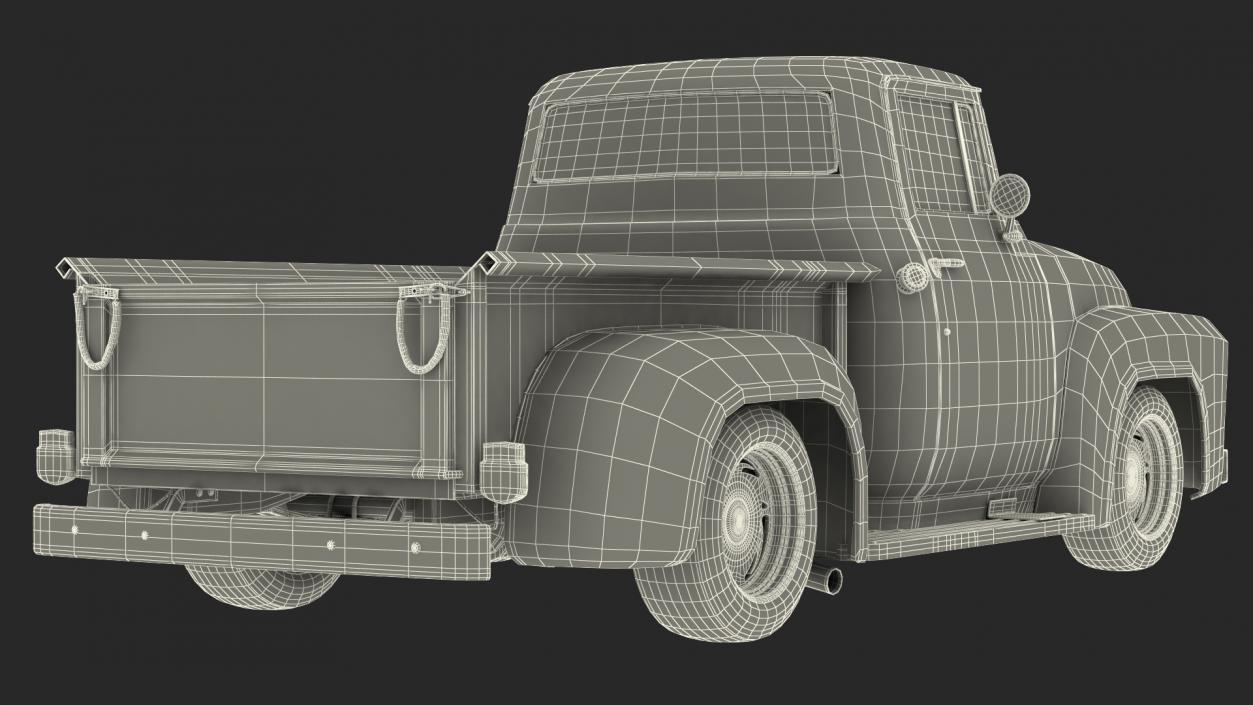 3D model Classic Pickup Truck