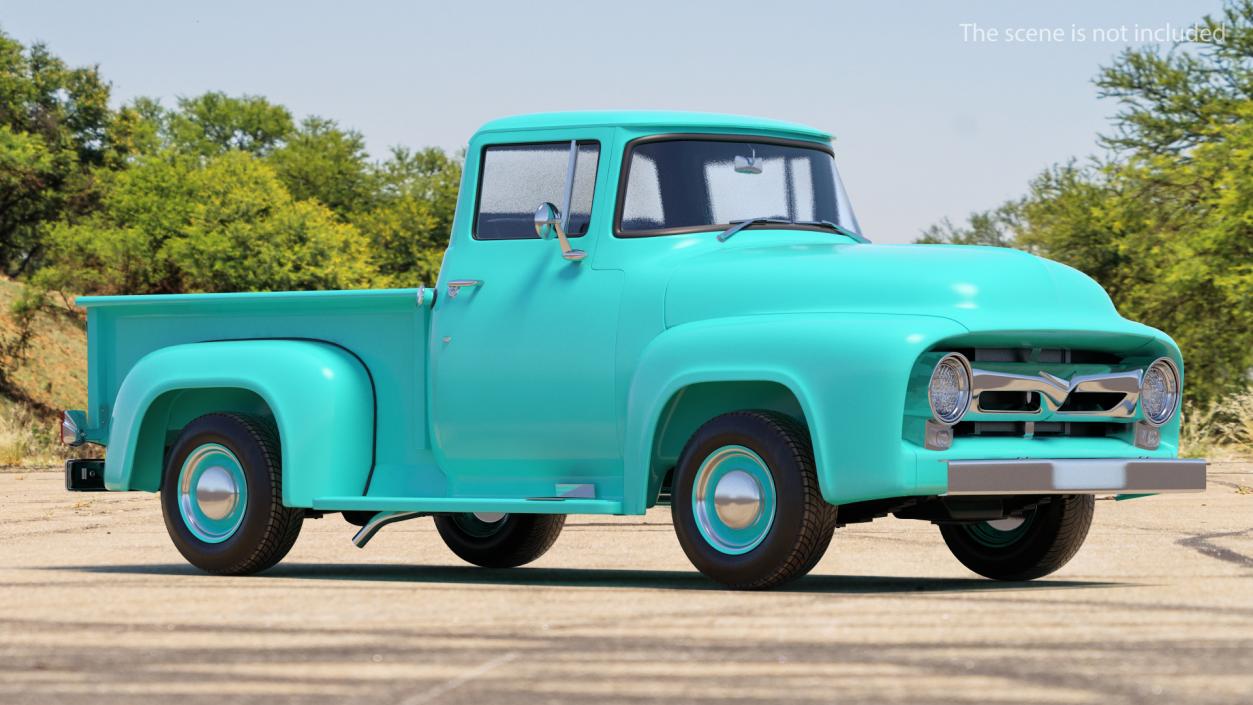 3D model Classic Pickup Truck