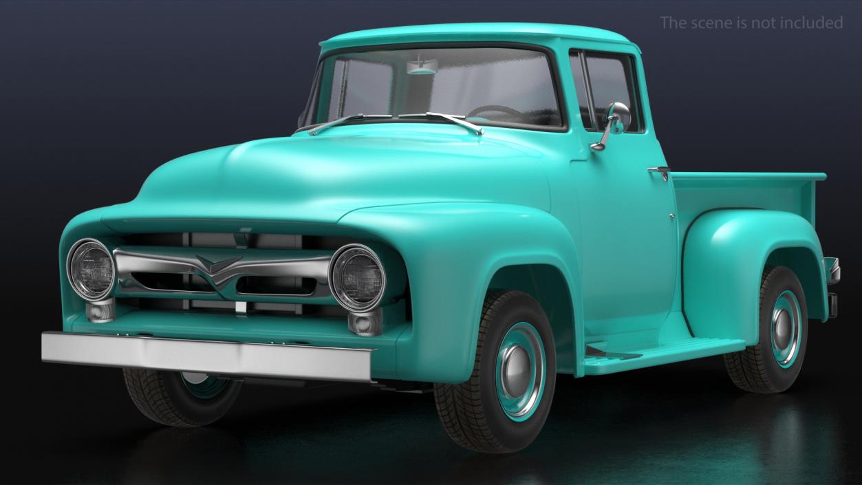 3D model Classic Pickup Truck