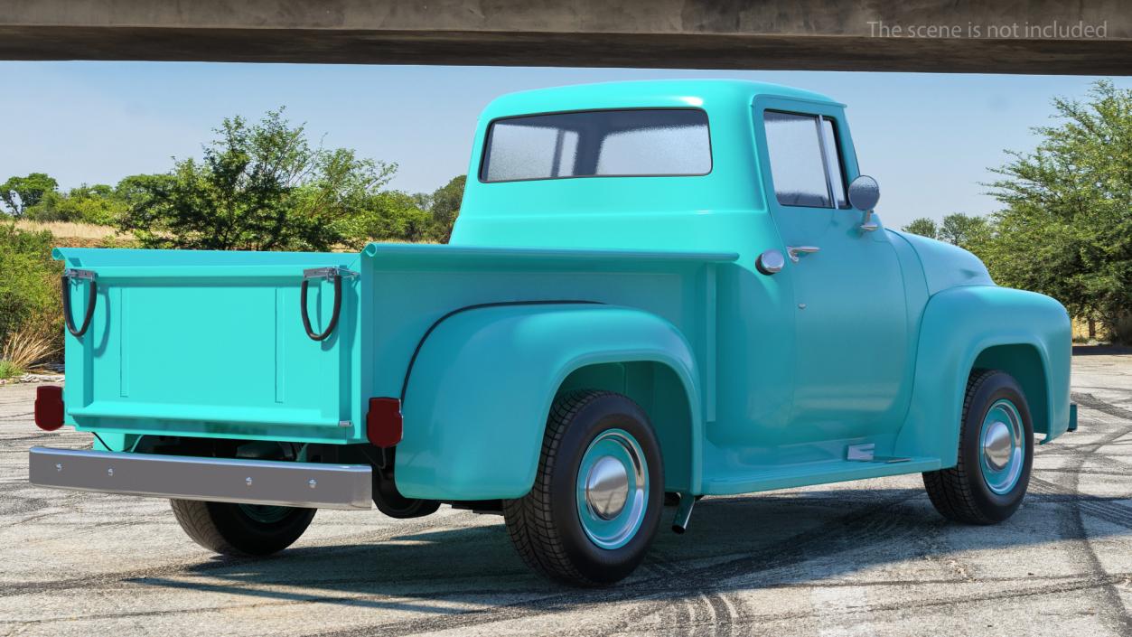 3D model Classic Pickup Truck