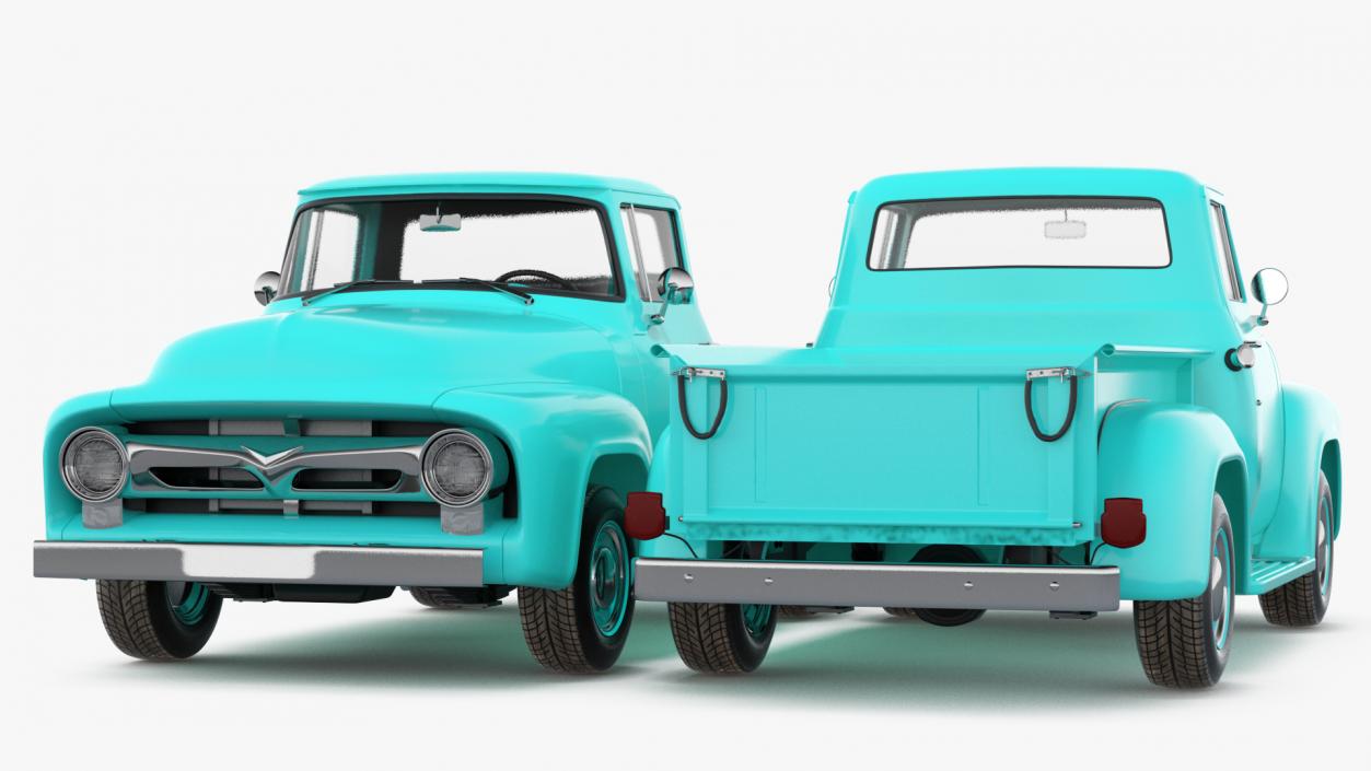 3D model Classic Pickup Truck