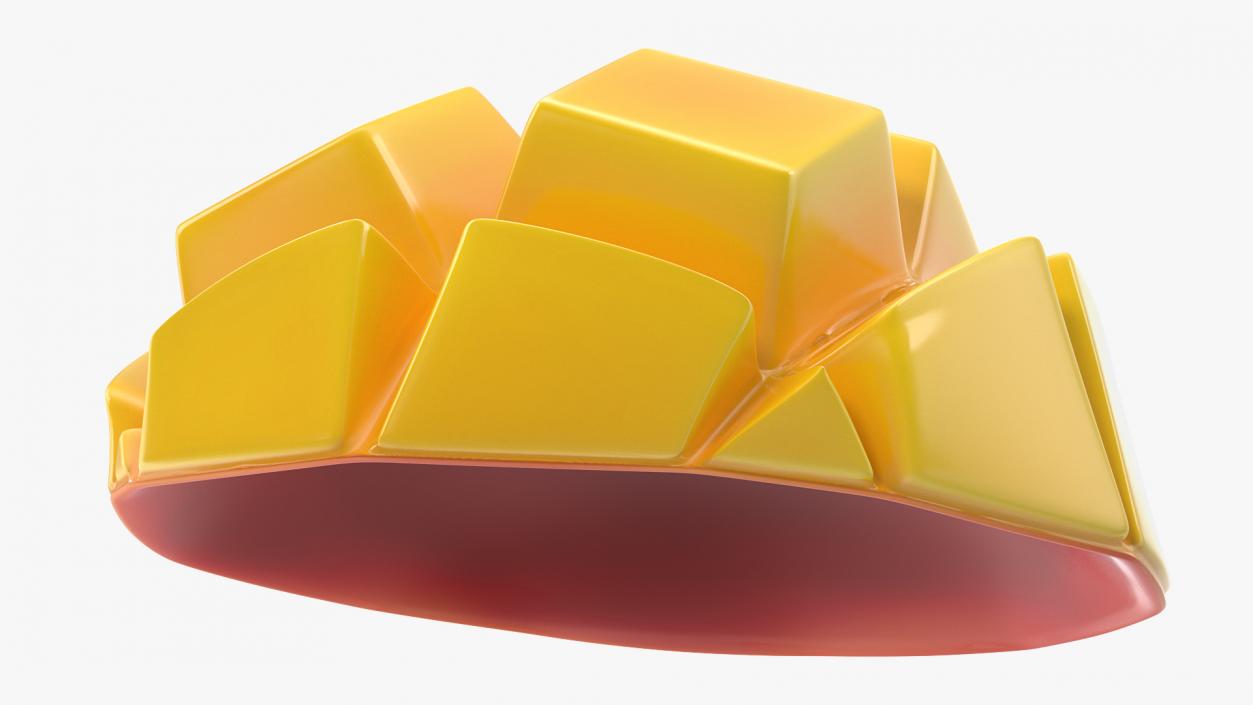 Fresh Mango Slice 3D