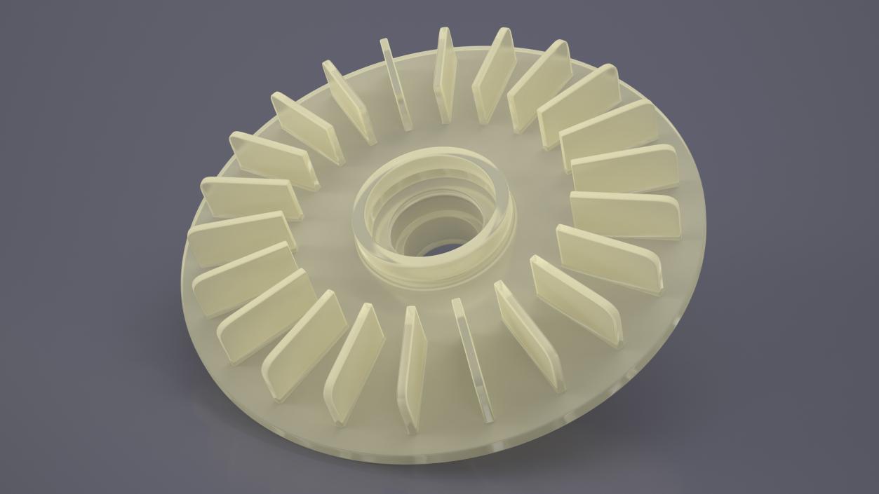 Plastic Impeller(1) 3D model