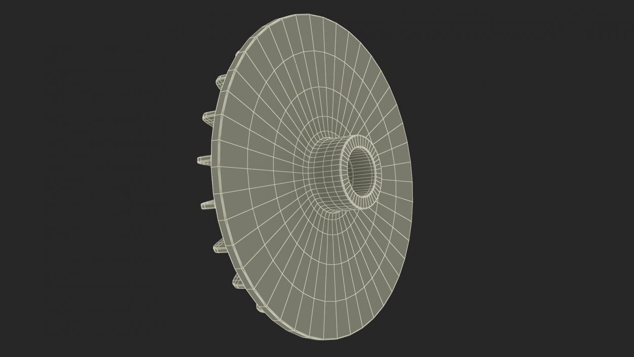 Plastic Impeller(1) 3D model