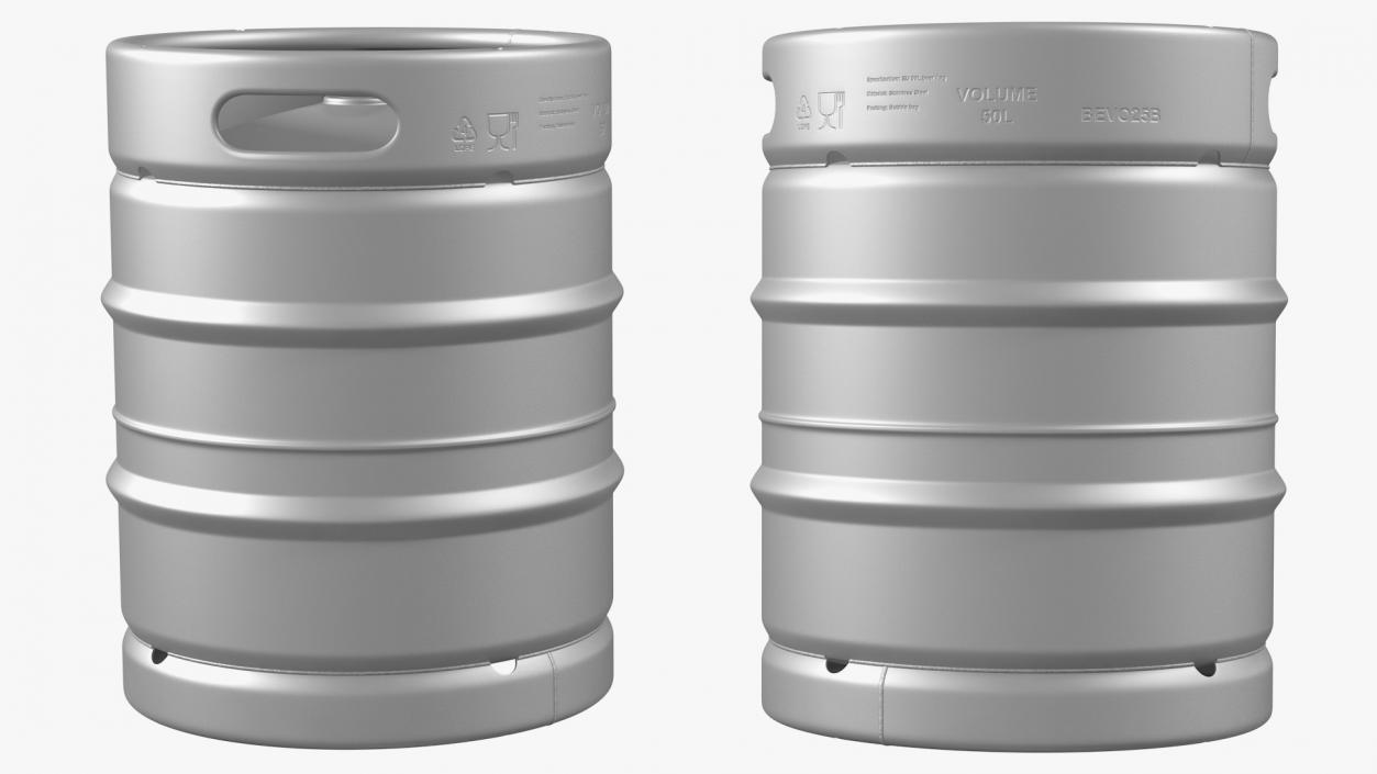 Beer Keg 50L 3D