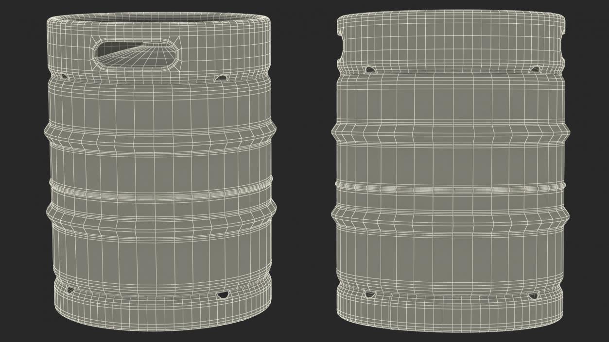 Beer Keg 50L 3D