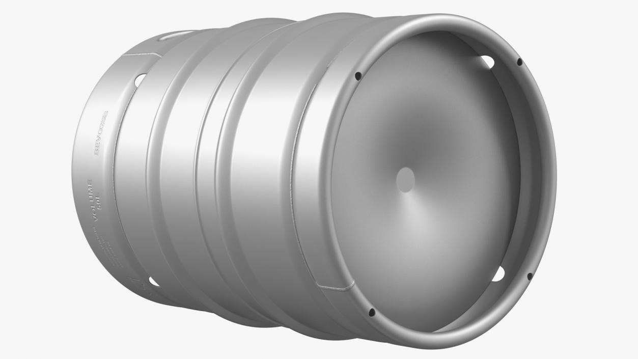 Beer Keg 50L 3D