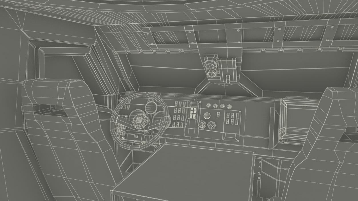 Stake Wagon Loaded with Oshkosh Military Vehicles 3D model