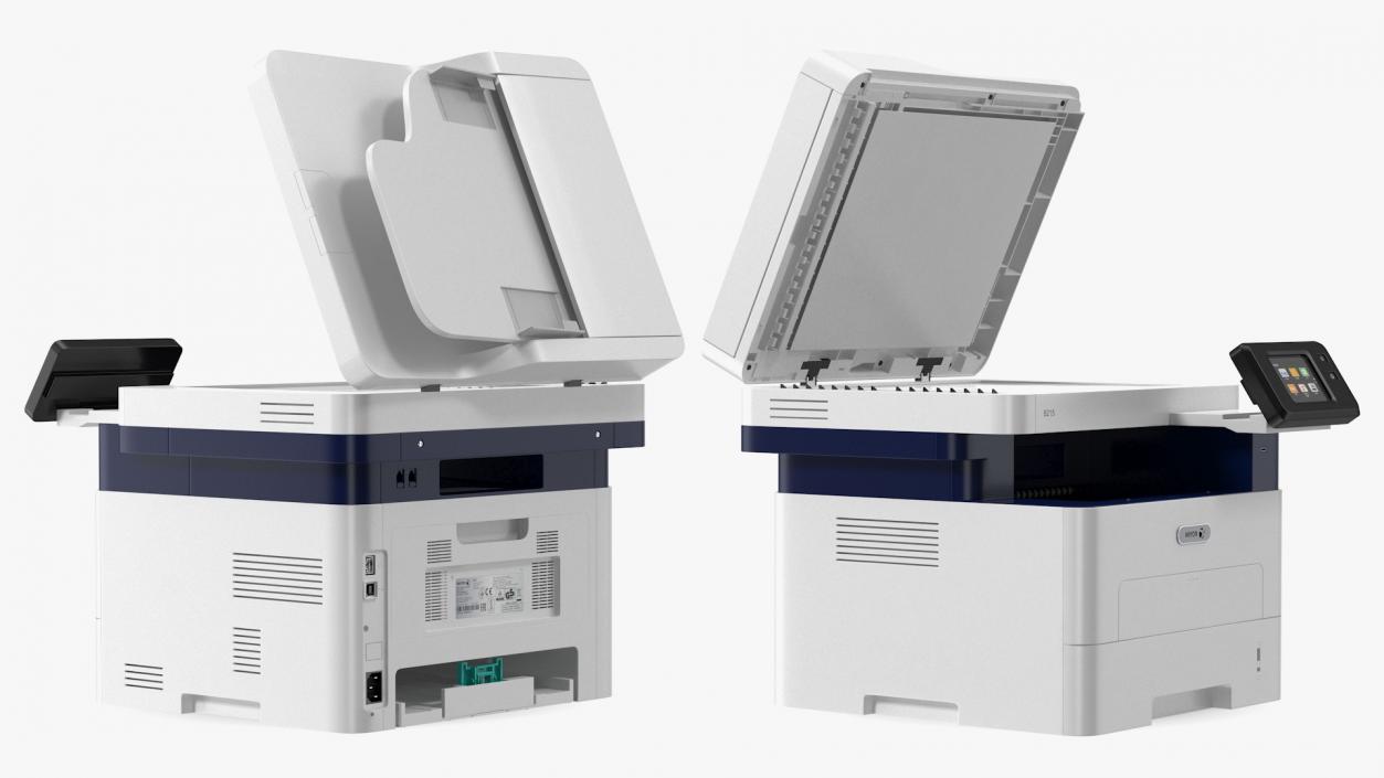 3D Xerox B215 Multifunction Laser Printer Open model