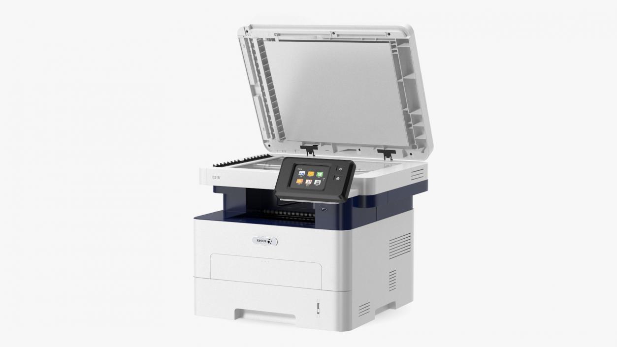 3D Xerox B215 Multifunction Laser Printer Open model