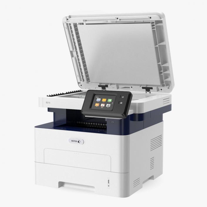 3D Xerox B215 Multifunction Laser Printer Open model