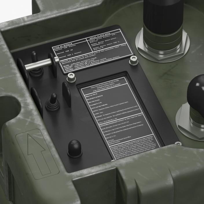 3D TOW Missile Guidance Set and Battery