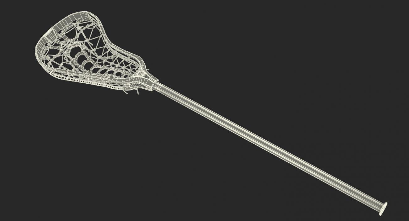 3D Nike Lunar Elite Womens Lacrosse Stick model