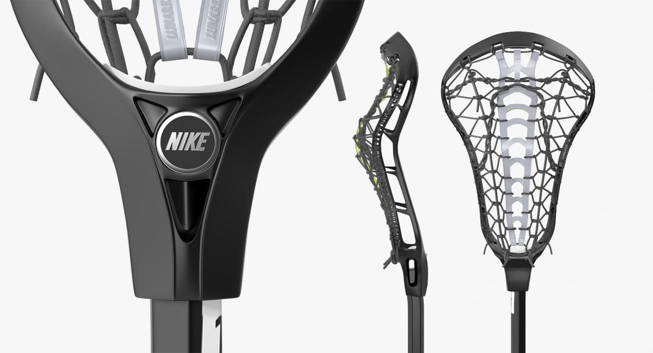 3D Nike Lunar Elite Womens Lacrosse Stick model