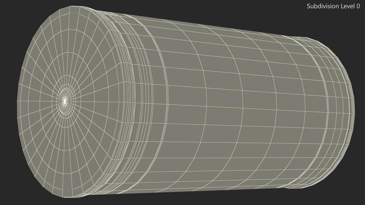 Tablet Tube Blank 3D