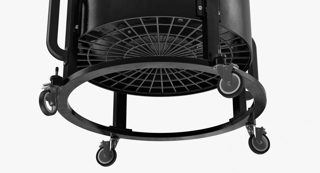 3D model Industrial Floor Fan