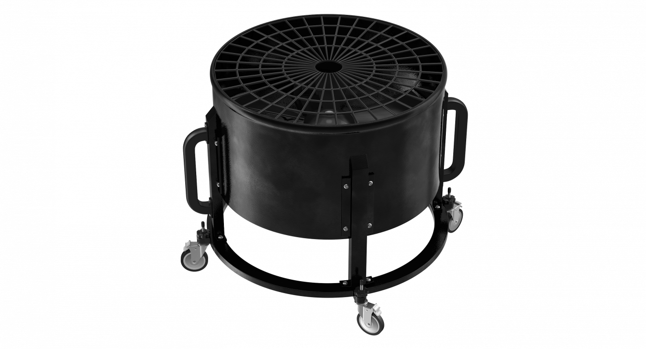 3D model Industrial Floor Fan