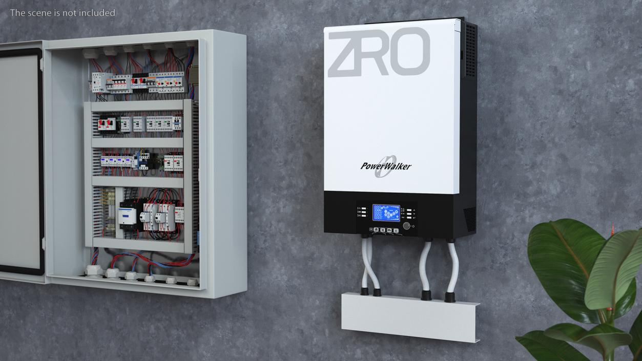 3D Solar inverter 5000 ZRO Enabled 2 model