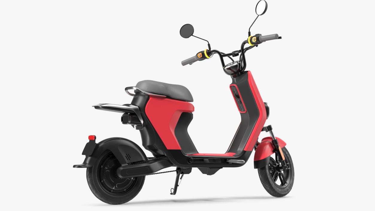 3D Electric Moped Rigged