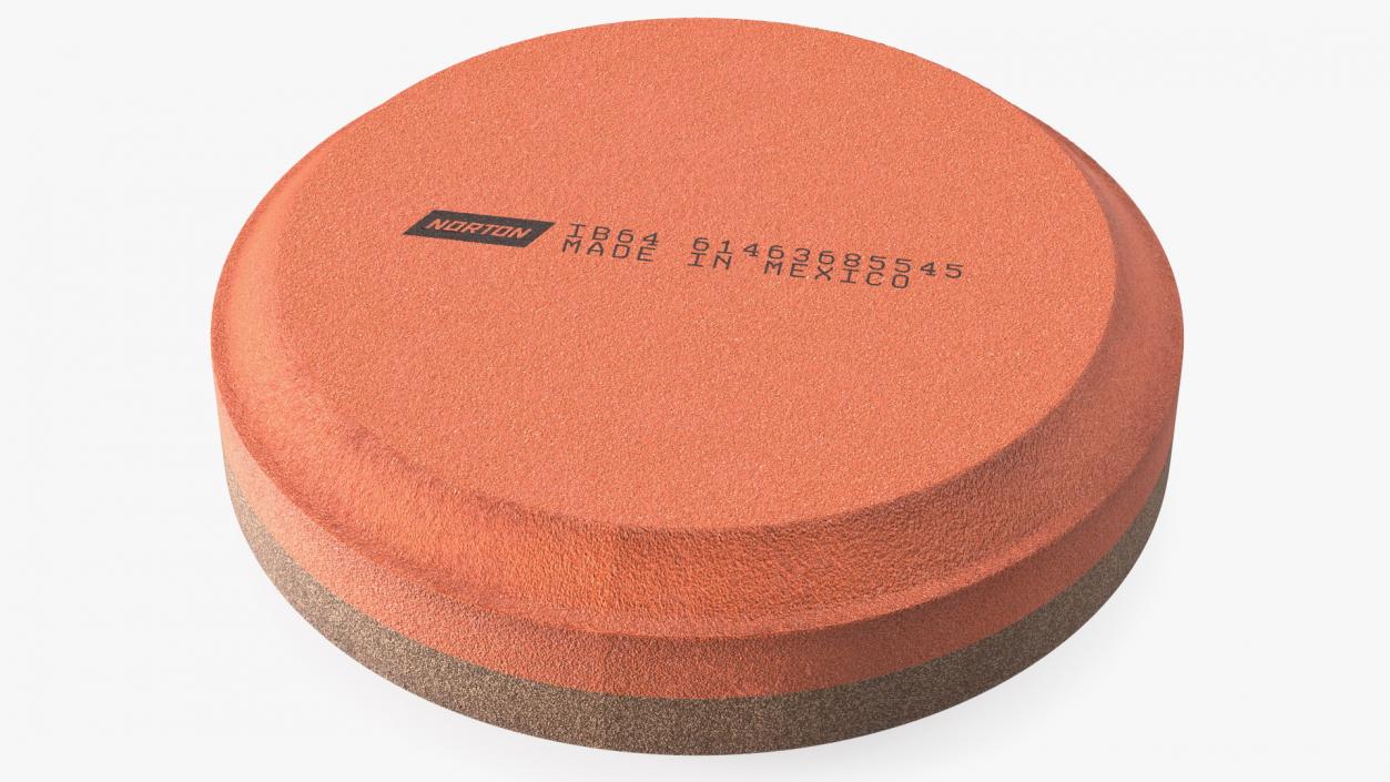 Whetstone Round Red 3D model