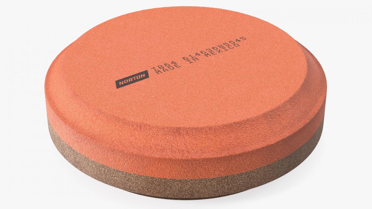 Whetstone Round Red 3D model