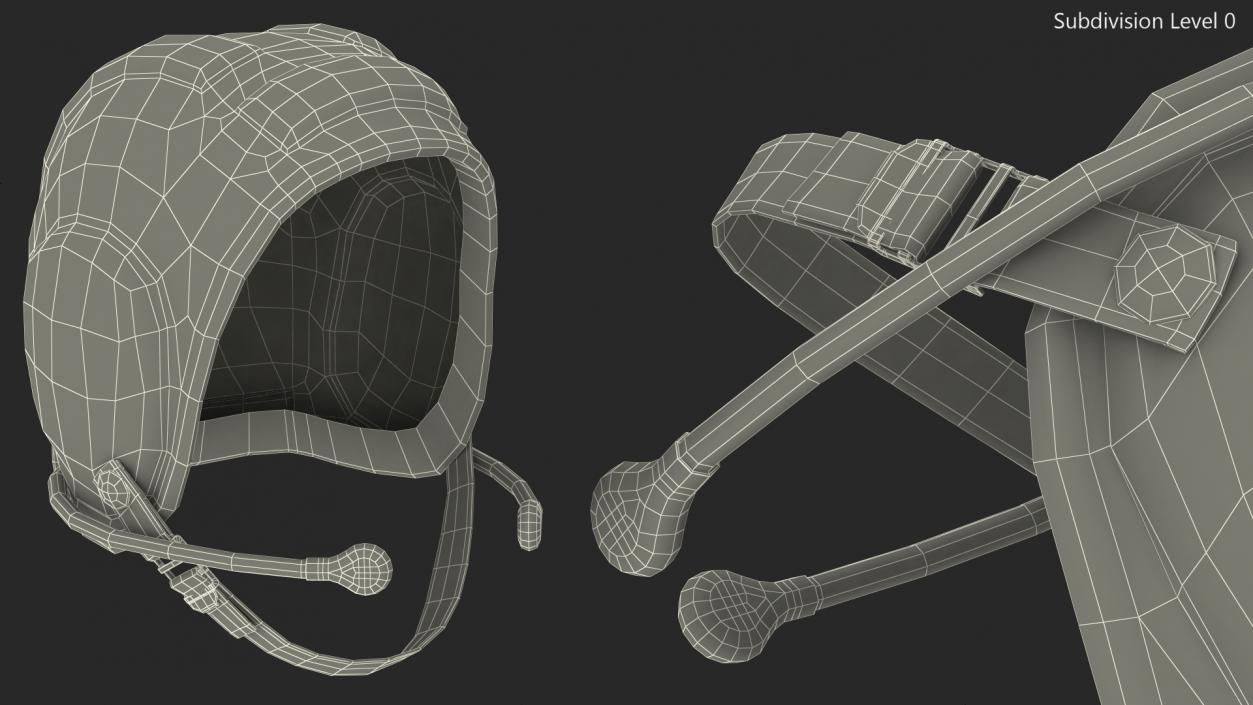 3D Astronaut Cap model