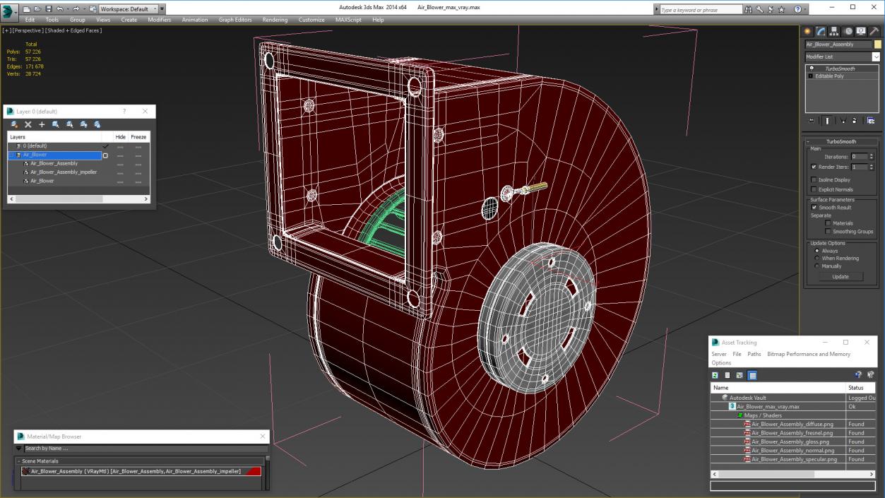 3D model Air Blower