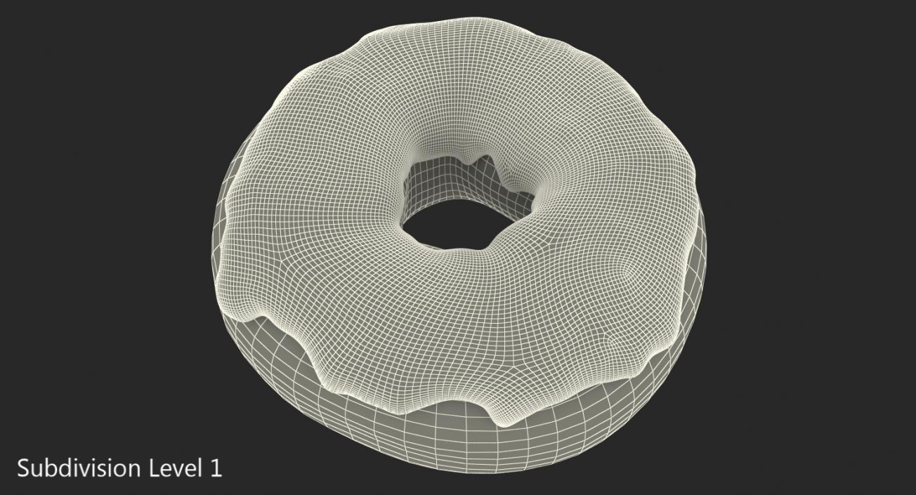 Yellow Donut 3D