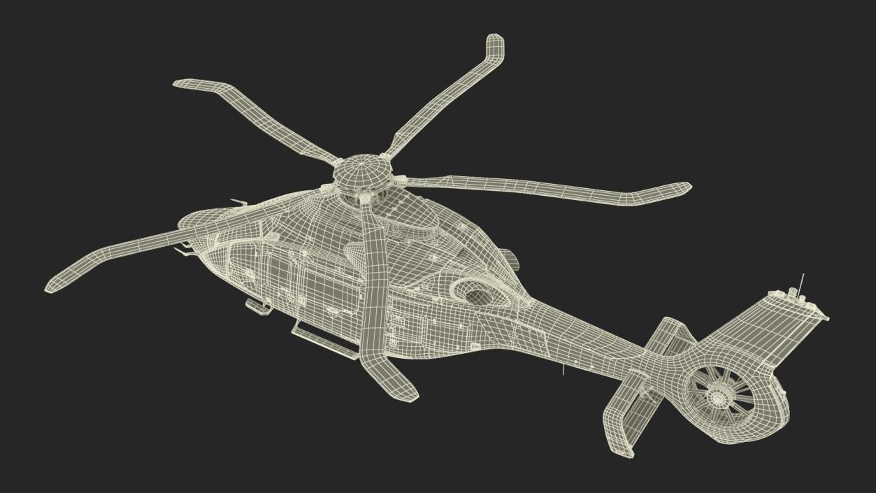 3D model Medium Utility Helicopter