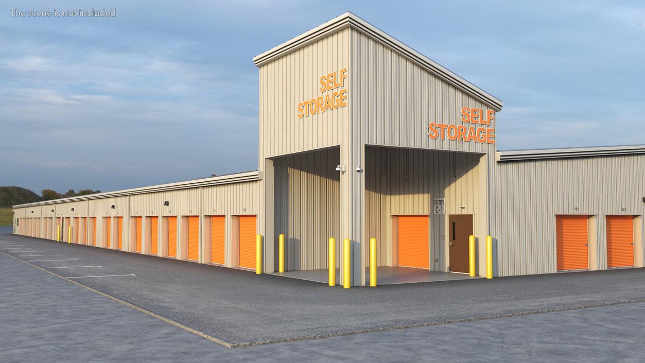 3D Storage Unit Building