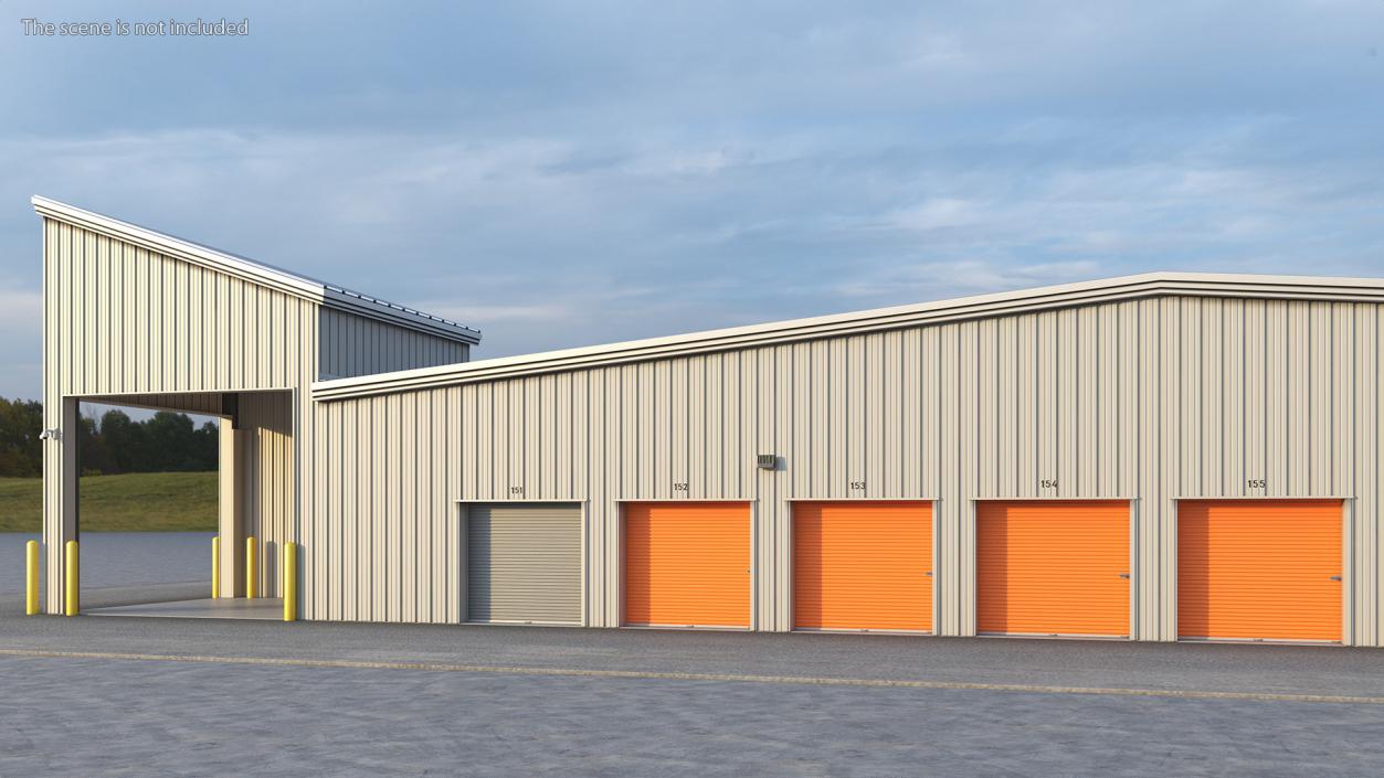 3D Storage Unit Building