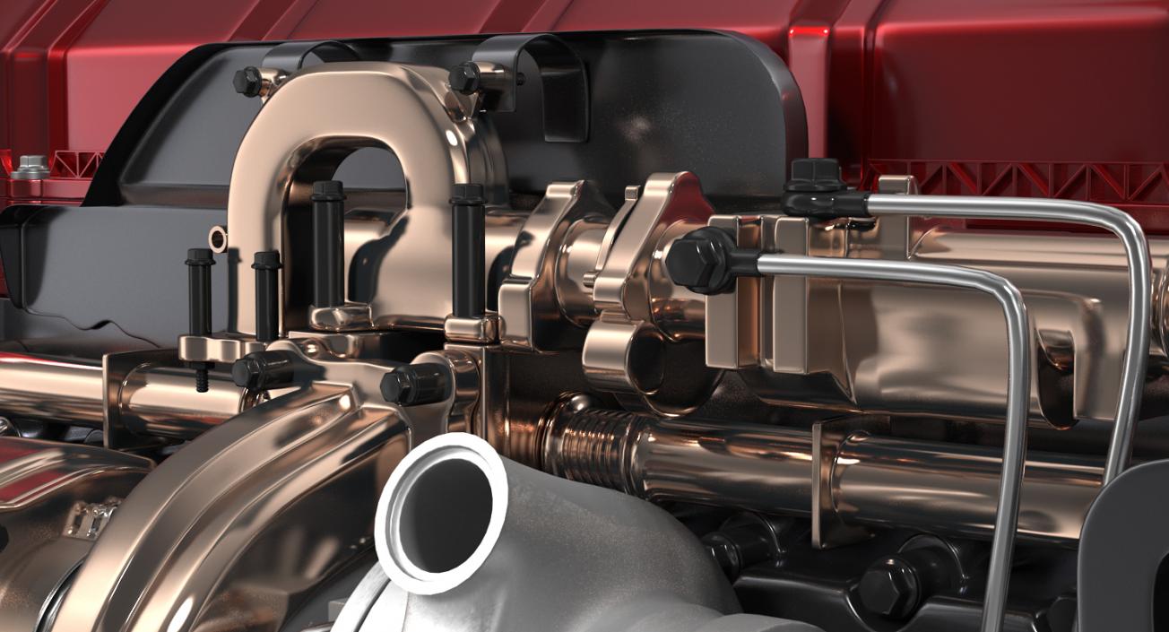 Car Engines Collection 3 3D model