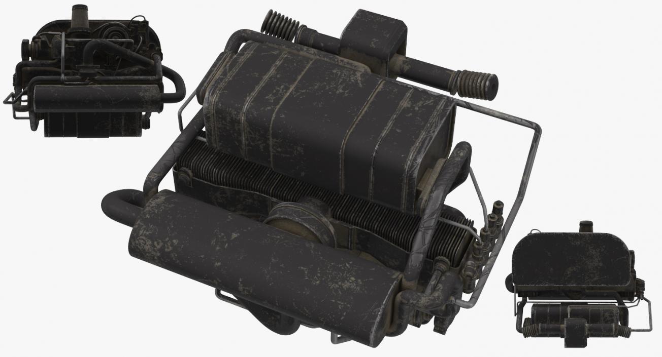 Car Engines Collection 3 3D model