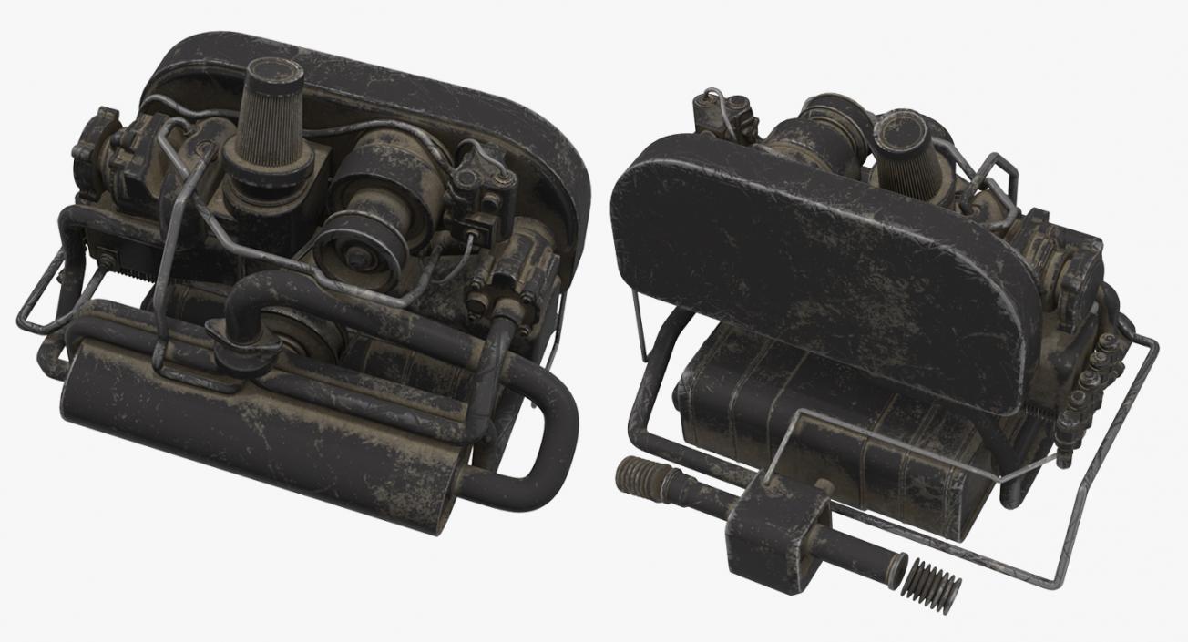 Car Engines Collection 3 3D model