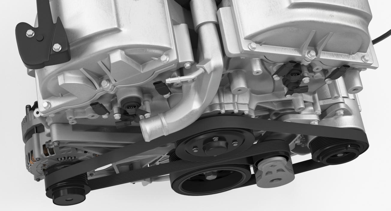 Car Engines Collection 3 3D model