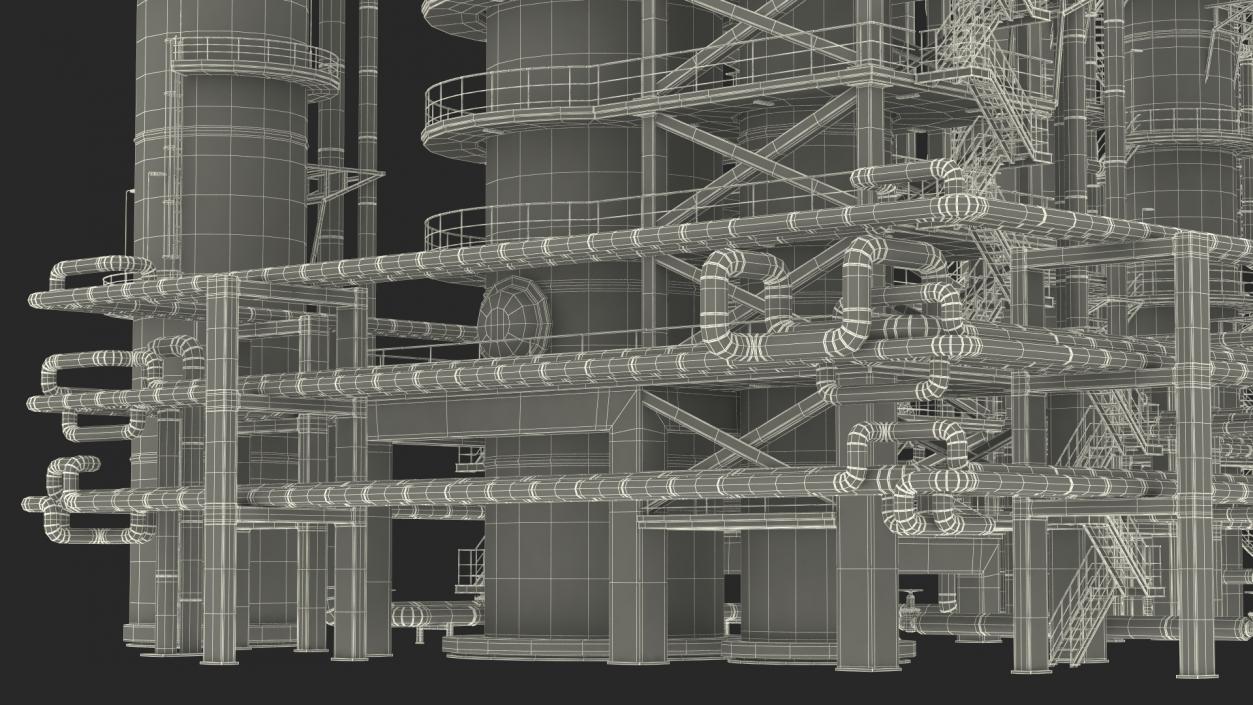 Preprocessing Unit Green 3D model