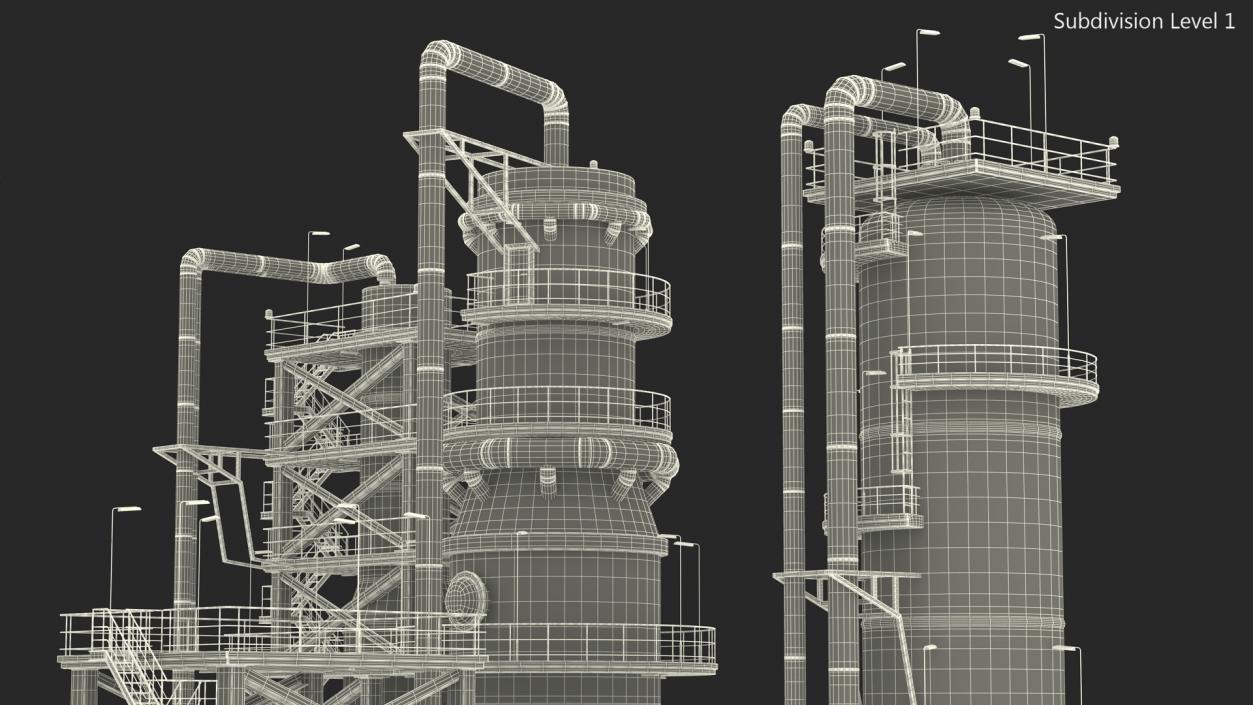 Preprocessing Unit Green 3D model