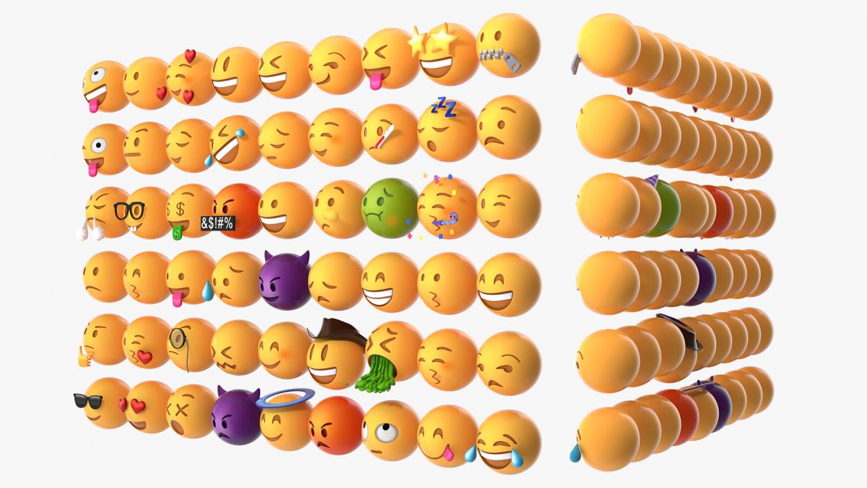 3D model Emoji Pack