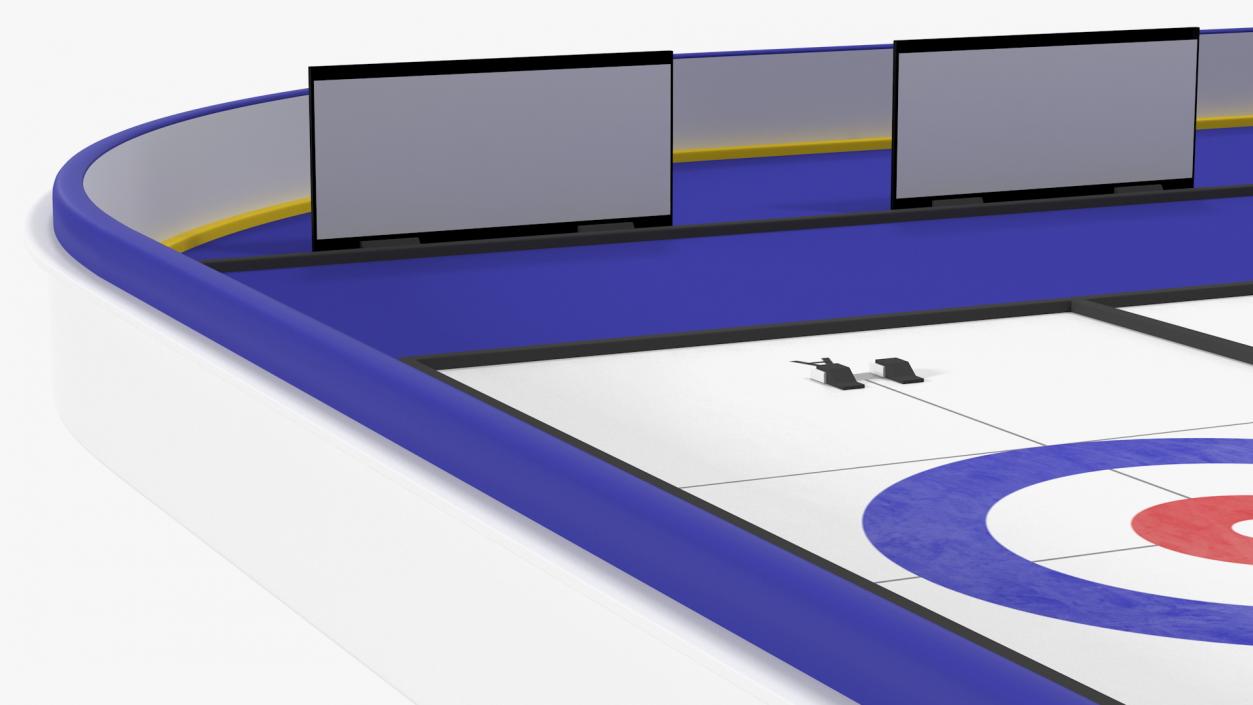 3D Curling Arena model