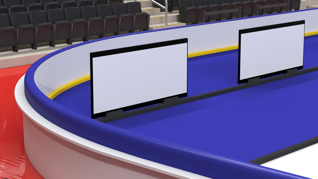 3D Curling Arena model