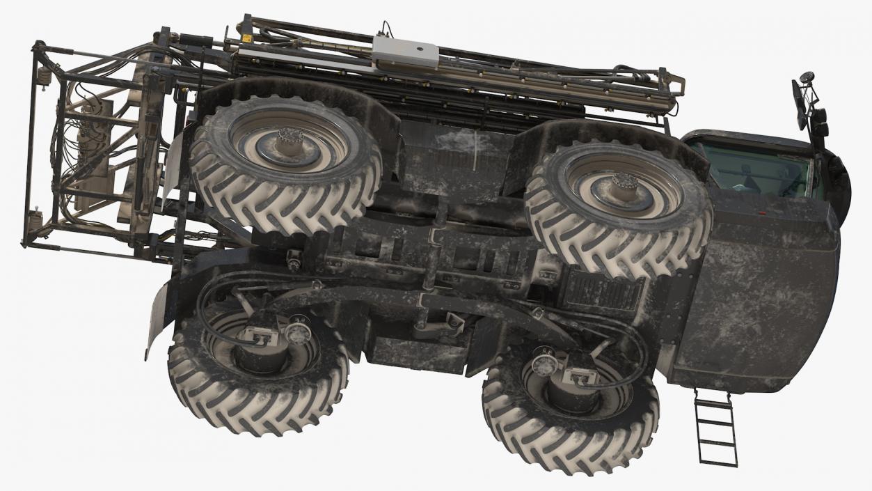 3D Self Propelled Crop Sprayer Dirty model