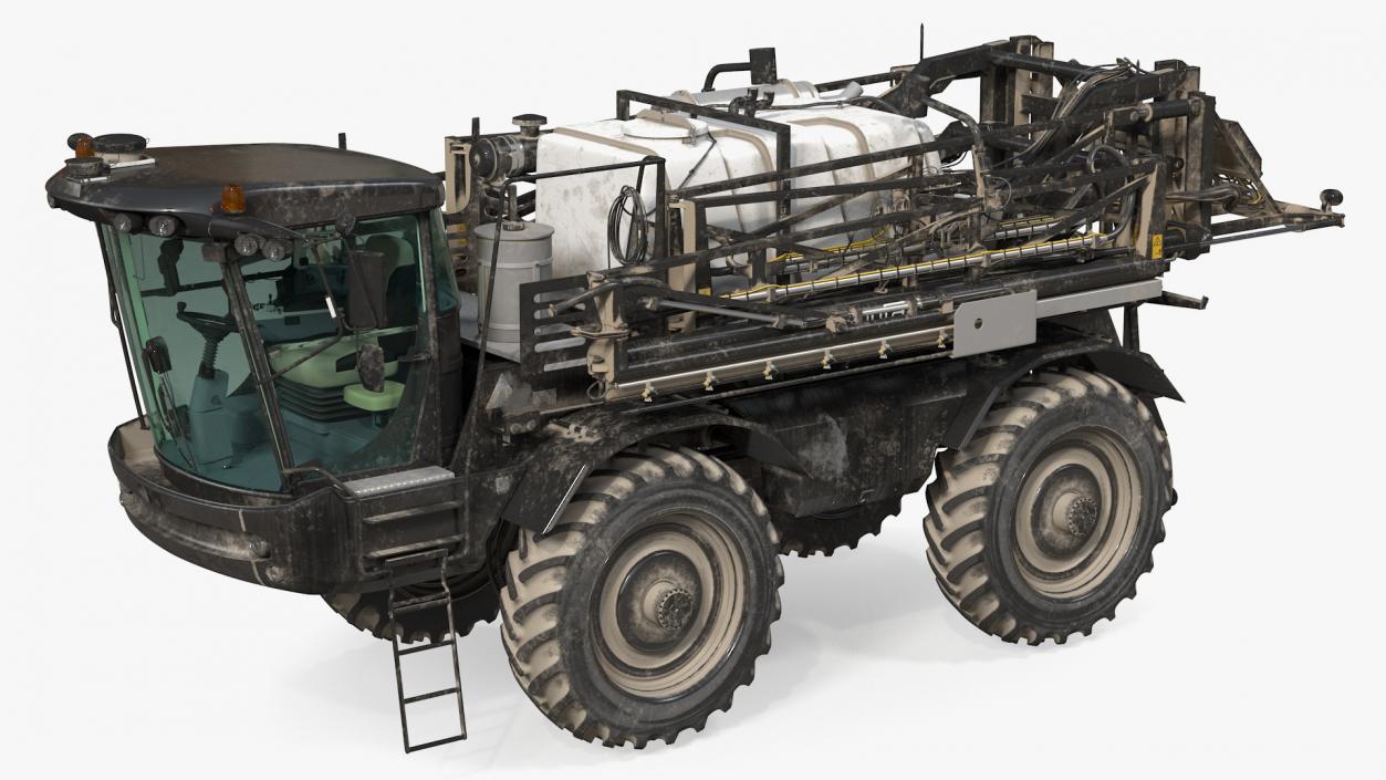 3D Self Propelled Crop Sprayer Dirty model