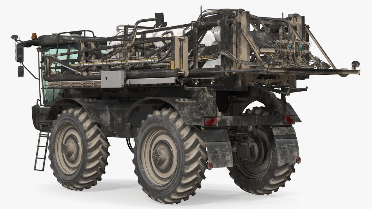 3D Self Propelled Crop Sprayer Dirty model