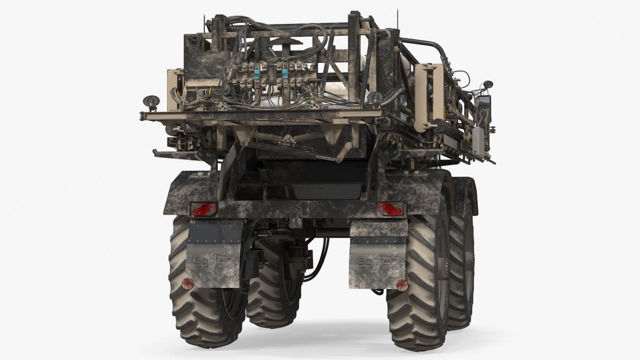 3D Self Propelled Crop Sprayer Dirty model