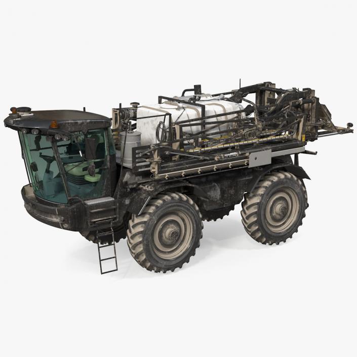 3D Self Propelled Crop Sprayer Dirty model