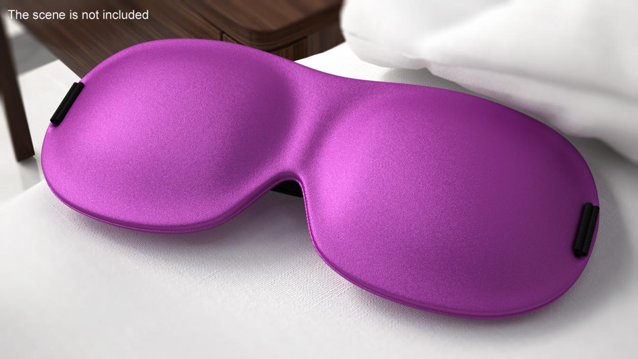 3D model Sleep Mask Pink