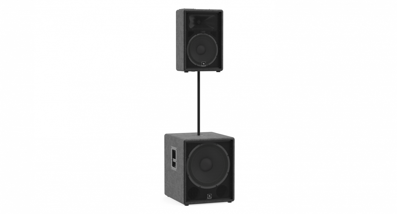 3D model JBL Passive Speakers