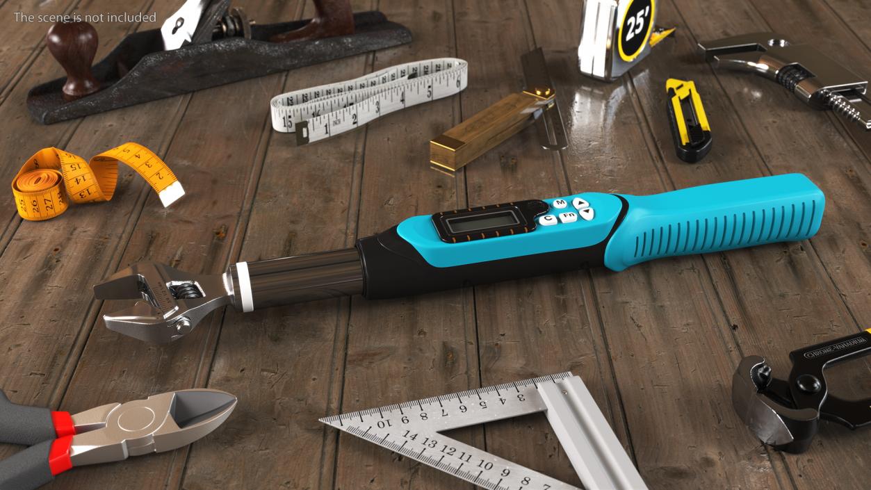 3D model Digital Torque Wrench OFF