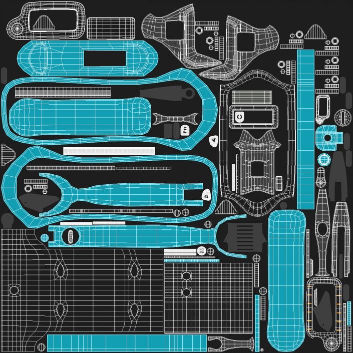 3D model Digital Torque Wrench OFF