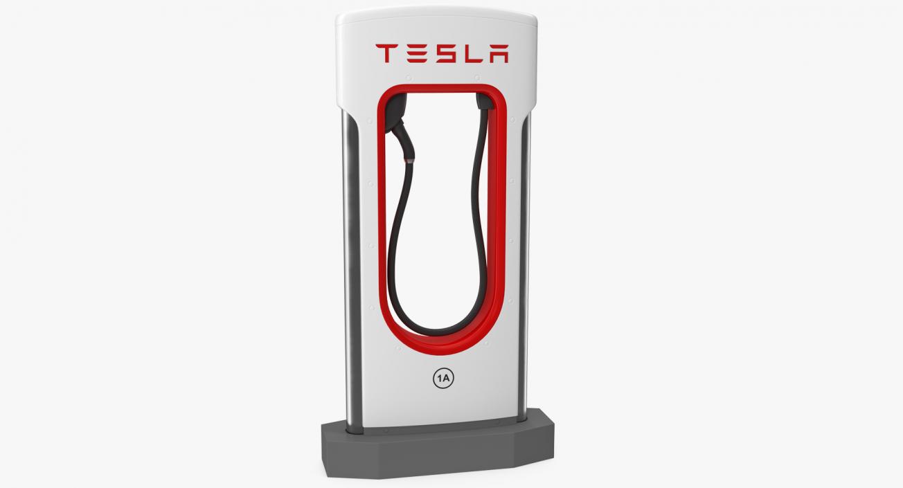 3D Electric Vehicle Chargers Collection 3 model